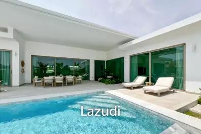 Modern Pool Villa (Type A) with 20kW Solar in The Mountain Estate