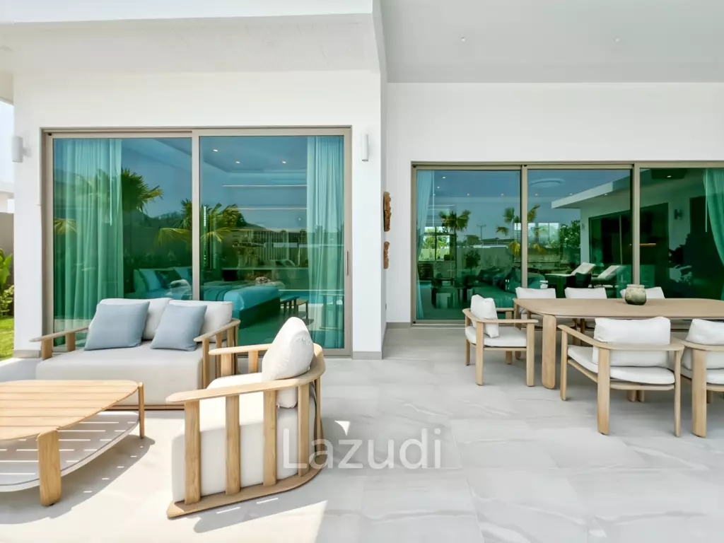 Modern Pool Villa (Type A) with 20kW Solar in The Mountain Estate