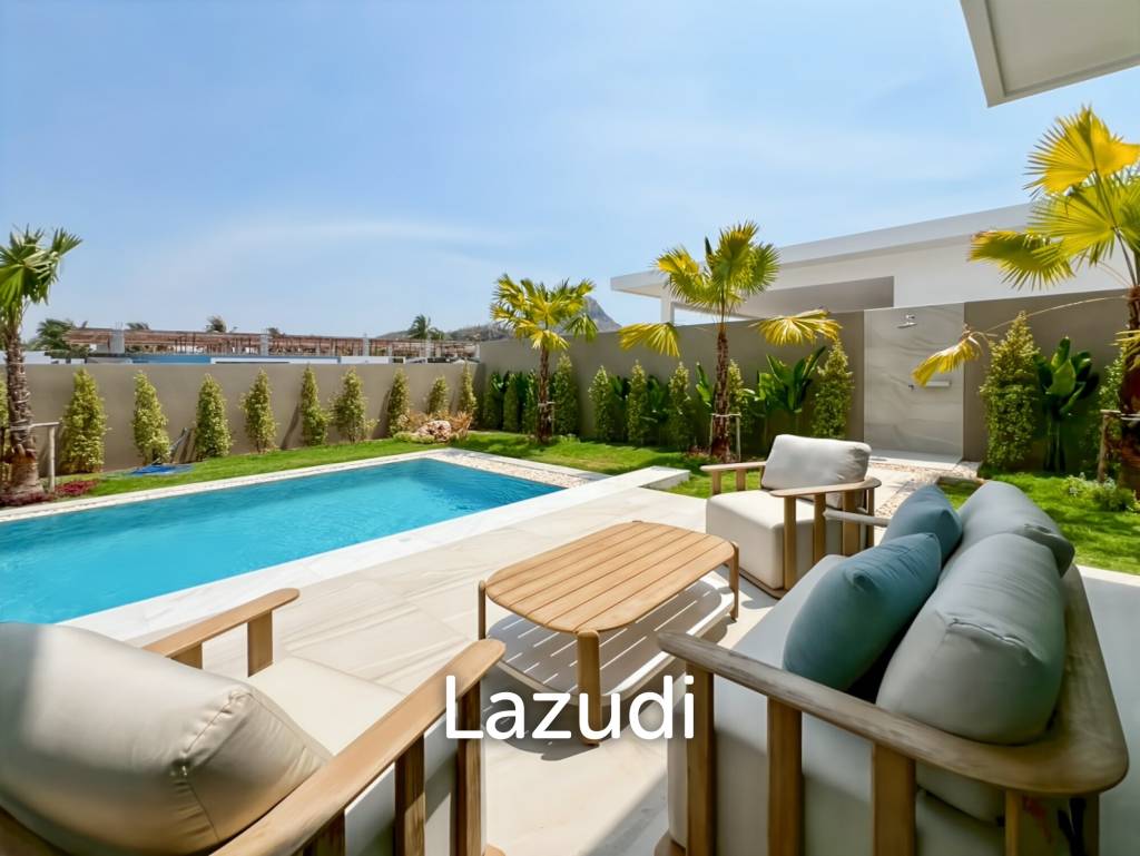 Modern Pool Villa (Type A) with 20kW Solar in The Mountain Estate