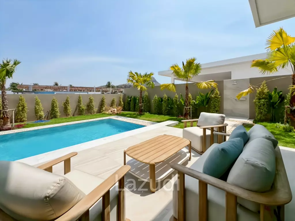 Modern Pool Villa (Type A) with 20kW Solar in The Mountain Estate