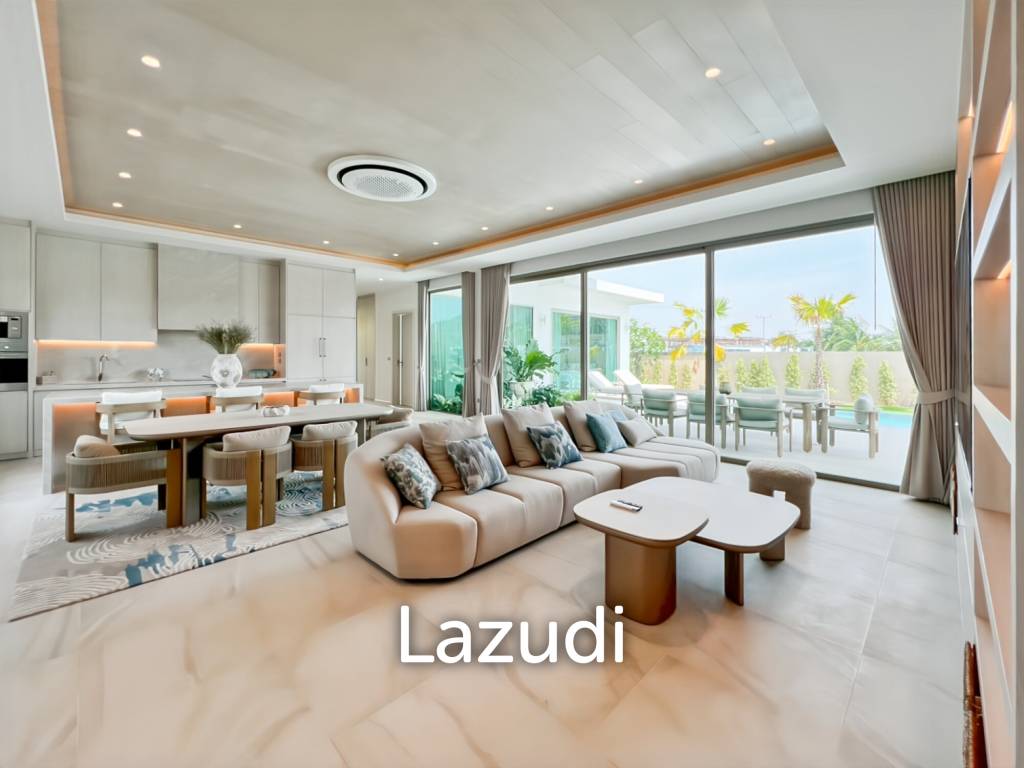 Modern Pool Villa (Type A) with 20kW Solar in The Mountain Estate