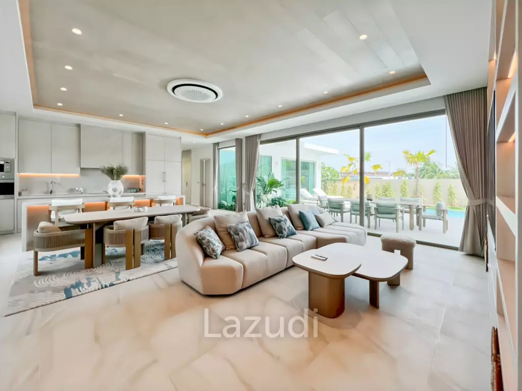 Modern Pool Villa (Type A) with 20kW Solar in The Mountain Estate