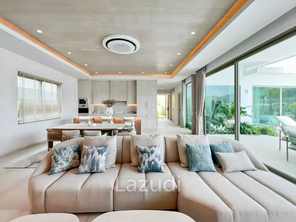 Modern Pool Villa (Type A) with 20kW Solar in The Mountain Estate
