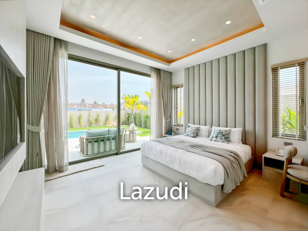 Modern Pool Villa (Type A) with 20kW Solar in The Mountain Estate