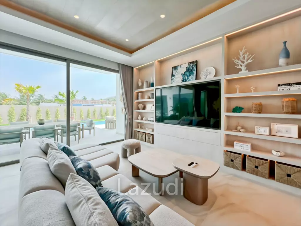 Modern Pool Villa (Type A) with 20kW Solar in The Mountain Estate