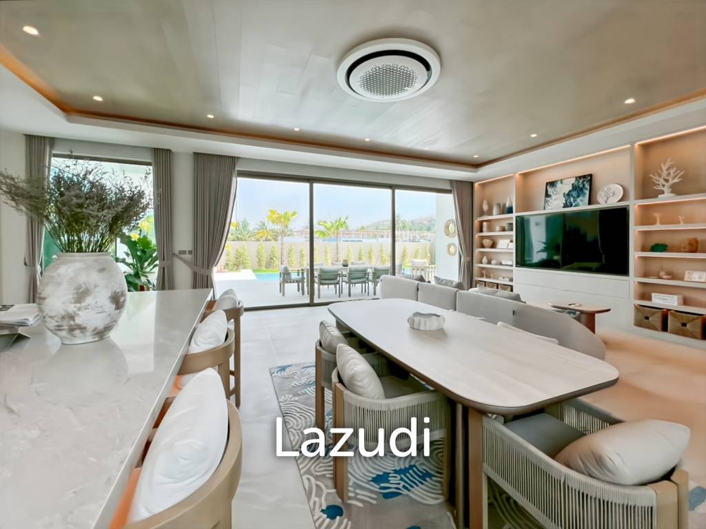 Modern Pool Villa (Type A) with 20kW Solar in The Mountain Estate