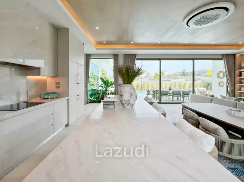 Modern Pool Villa (Type A) with 20kW Solar in The Mountain Estate