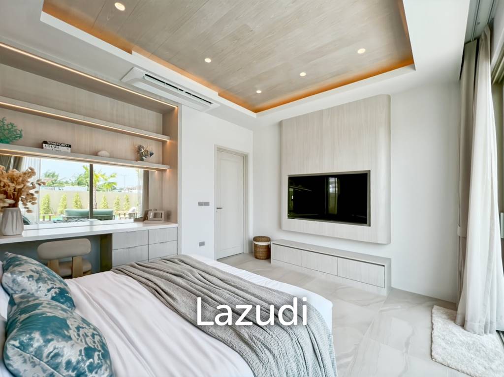 Modern Pool Villa (Type A) with 20kW Solar in The Mountain Estate