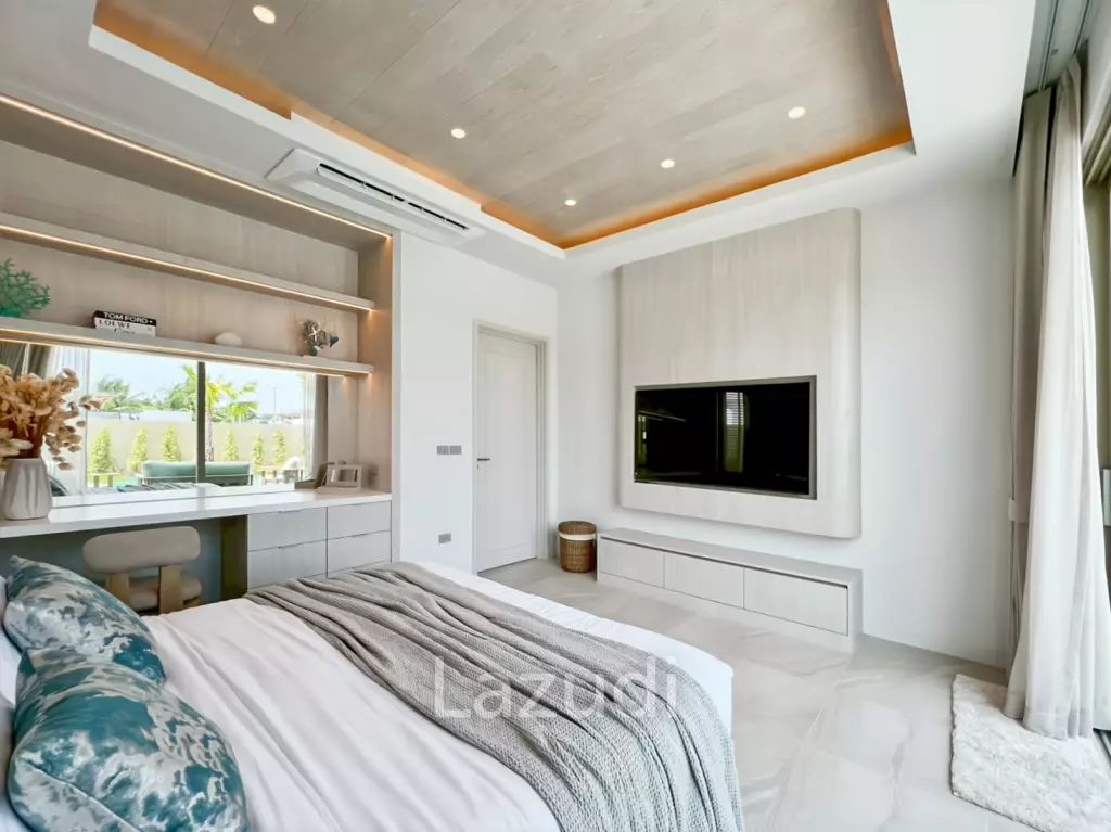 Modern Pool Villa (Type A) with 20kW Solar in The Mountain Estate