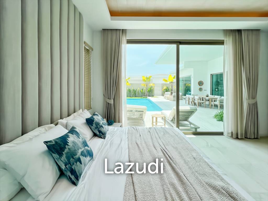 Modern Pool Villa (Type A) with 20kW Solar in The Mountain Estate