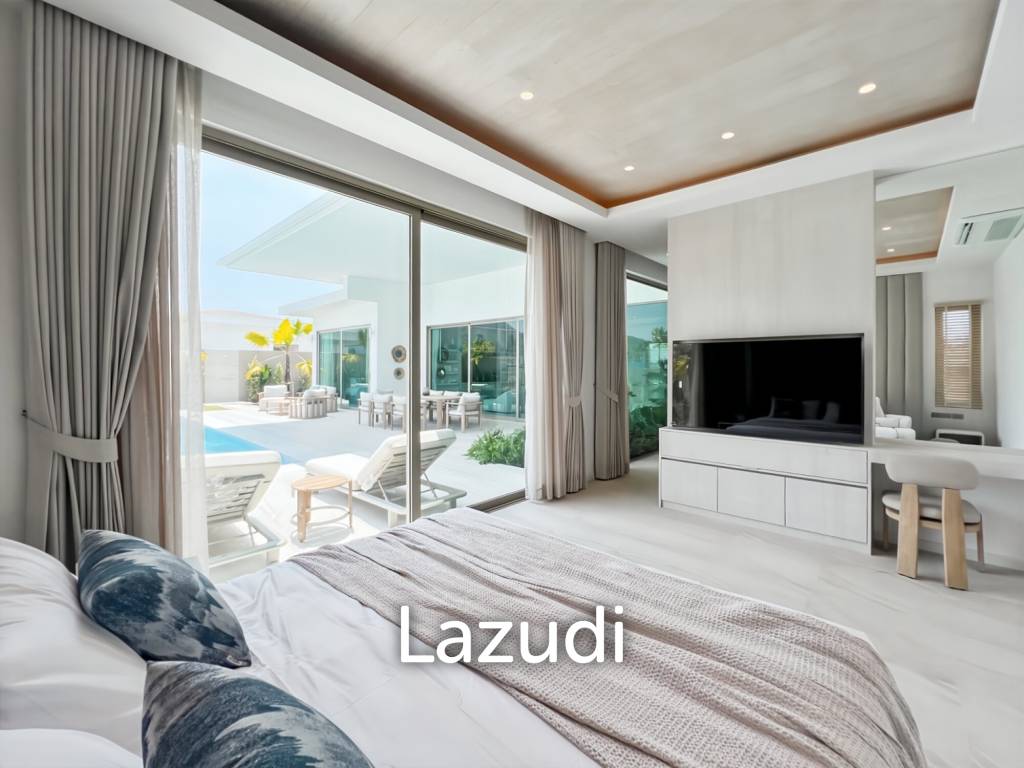 Modern Pool Villa (Type A) with 20kW Solar in The Mountain Estate
