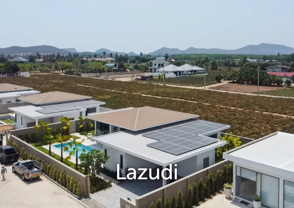 Modern Pool Villa (Type A) with 20kW Solar in The Mountain Estate