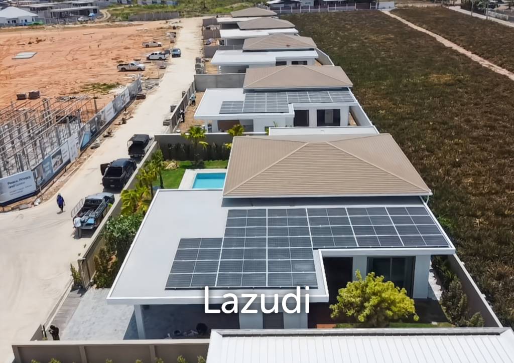 Modern Pool Villa (Type A) with 20kW Solar in The Mountain Estate