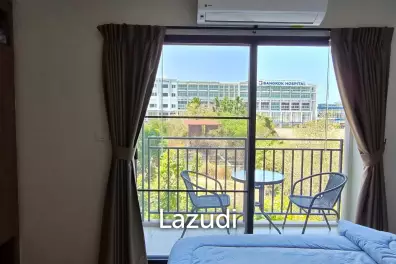 คอนโด 27 ตร.ม. ชั้น 4 ใจกลางหัวหิน ใกล้โรงพยาบาลและแหล่งท่องเที่ยว