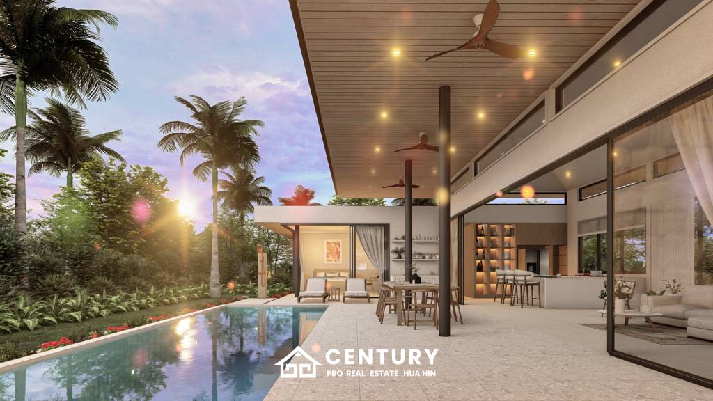 330 sqm modern villa in Na Raya Hills Hua Hin