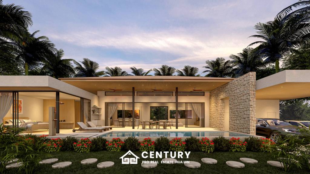 330 sqm modern pool villa in Na Raya Hills Hua Hin