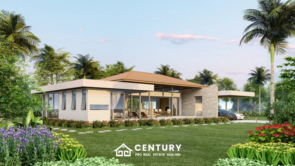 330 sqm modern pool villa in Na Raya Hills Hua Hin