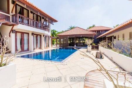 PALM HILLS RESIDENCES : Well designed Bali Style 3 Bed pool Villa on Golf Course