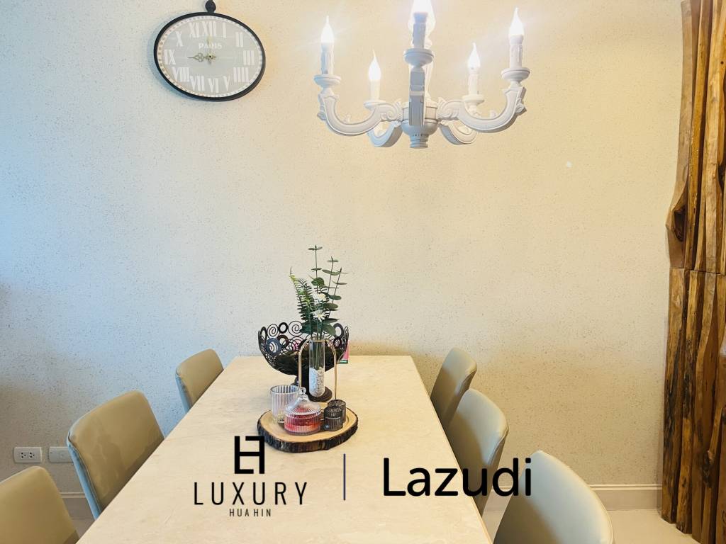 98 sqm 3 Bedroom Condo at Marrakesh Hua Hin