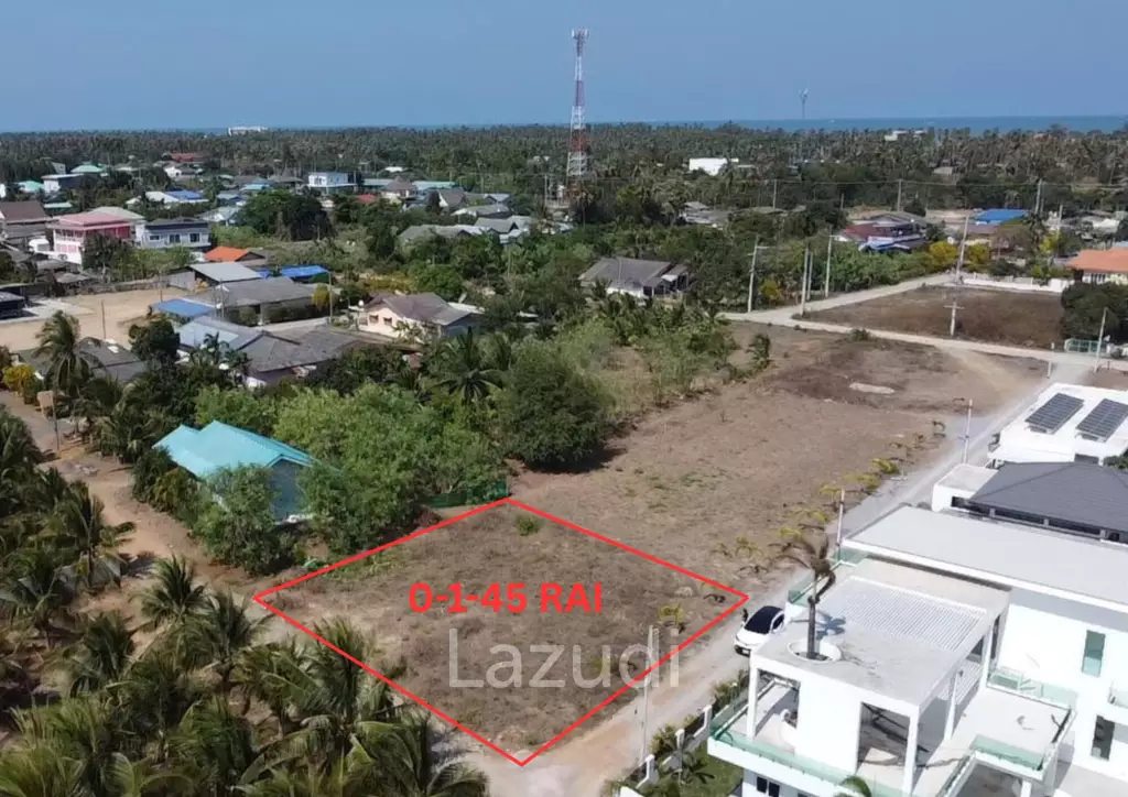 580 Sqm Plot for Development in Pak Nam Pran