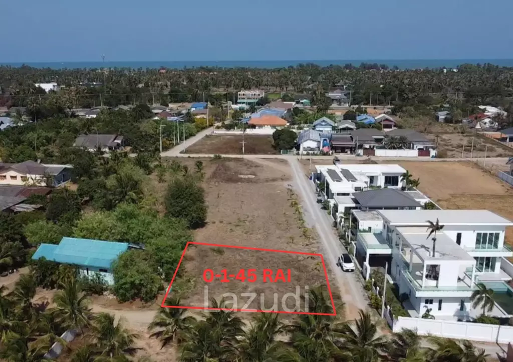 580 Sqm Plot for Development in Pak Nam Pran