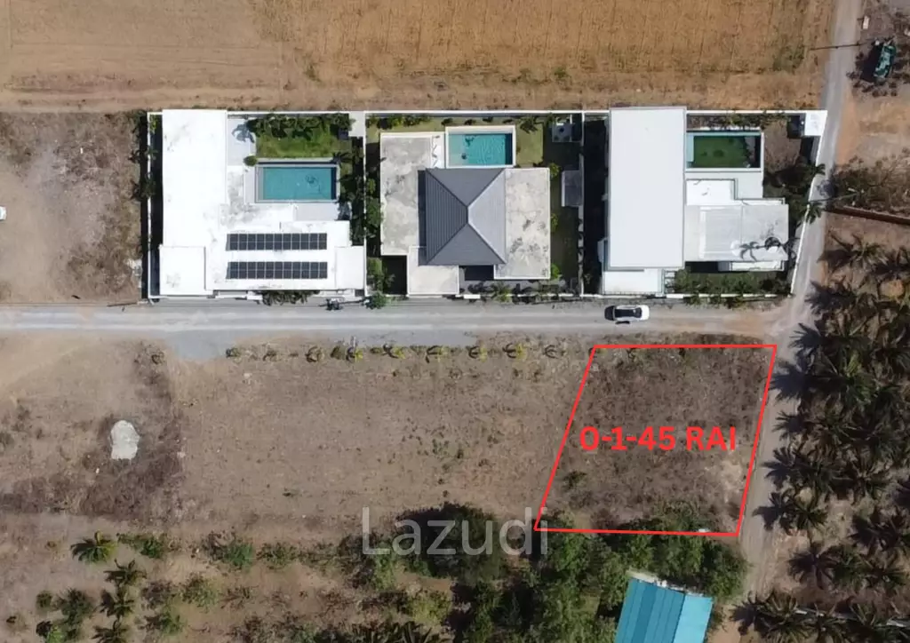 580 Sqm Plot for Development in Pak Nam Pran