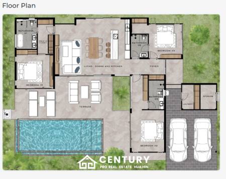 261 sqm  New Luxury House in Wang Phong – The Mountain Estate
