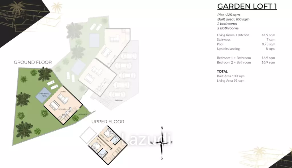 Contemporary 2-Bed Villas with Private Pool
