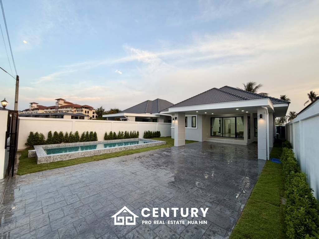 MODERN NEW HOUSE ON SOI MON MAI : 3 BED COZY POOL VILLA