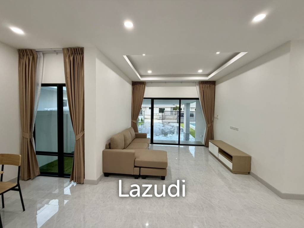 MODERN NEW HOUSE ON SOI MON MAI : 3 BED COZY POOL VILLA