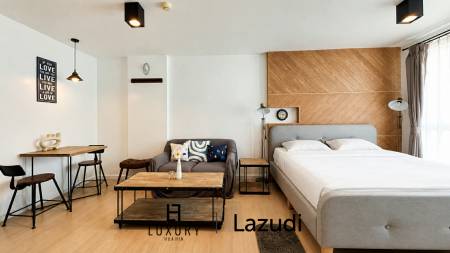 29 metro cuadrado Estudio 1 Baño Condominio de Alquiler
