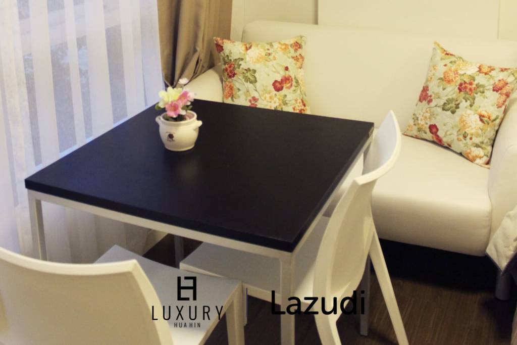 คอนโดรีสอร์ทชั้น3 ขนาด29.95ตร.ม. ทำเลชะอำ