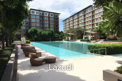 29.95 sqm studio at Baan Thew Lom Cha-Am