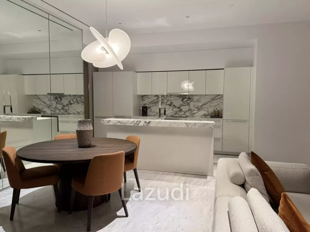 124 sqm 2 Bed Four Seasons Condo on 48th Floor in Sathorn Bangkok