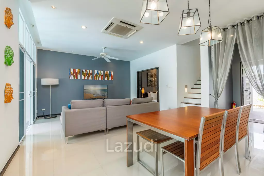3-Bedroom Condo with Private Garden for Sale in Bangtao