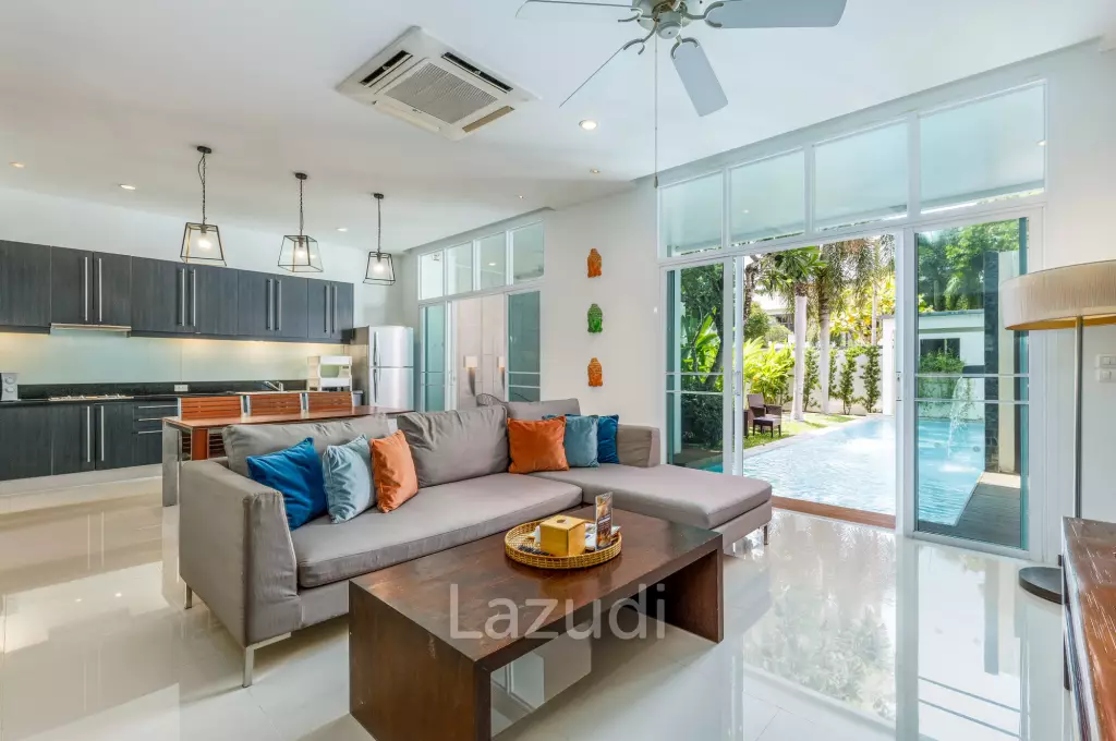 3-Bedroom Condo with Private Garden for Sale in Bangtao