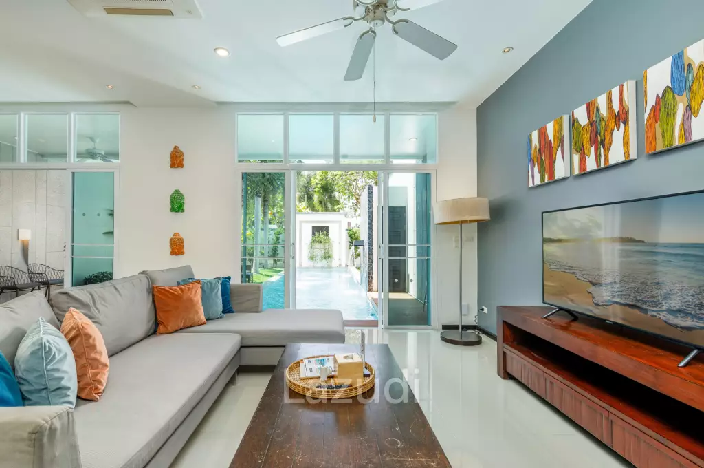 3-Bedroom Condo with Private Garden for Sale in Bangtao