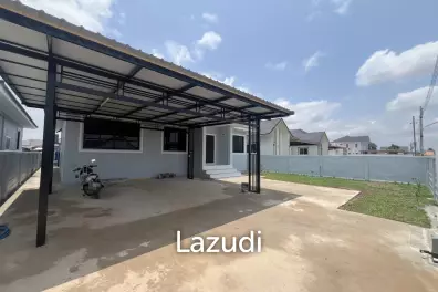 บ้านสร้างใหม่ทรงโมเดิร์นชั้นเดียว 3 ห้องนอนใกล้เมืองเชียงราย