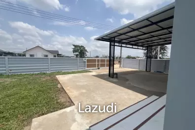 บ้านสร้างใหม่ทรงโมเดิร์นชั้นเดียว 3 ห้องนอนใกล้เมืองเชียงราย