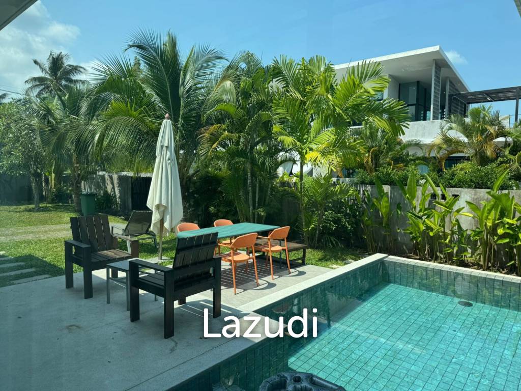 Charming 2-Bedroom Private Pool Villa with Rooftop Terrace in Mae Nam – Short drive to The Beach