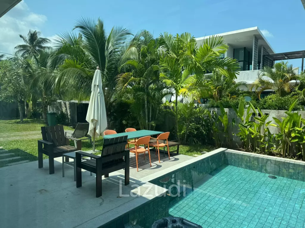 Charming 2-Bedroom Private Pool Villa with Rooftop Terrace in Mae Nam – Short drive to The Beach