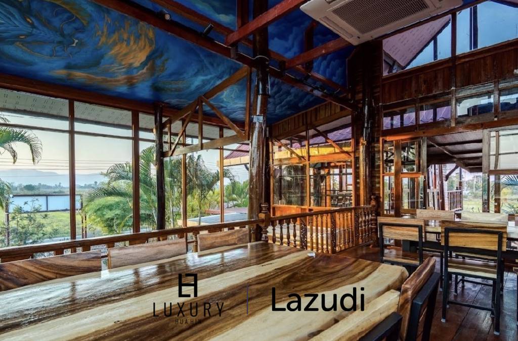 Restaurant + Bar / fort potentiel / rustique