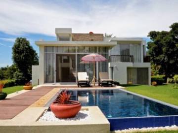 PALM HILLS: Modern 2 Bed Pool Villa