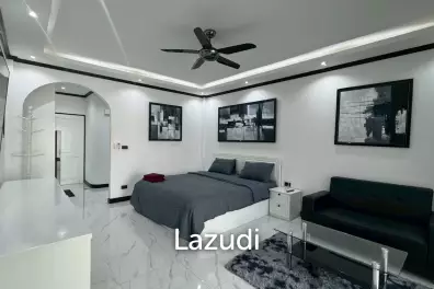 ห้องสตูดิโอตกแต่งใหม่ทันสมัยให้เช่า บ้านสวนลลนา จอมเทียน