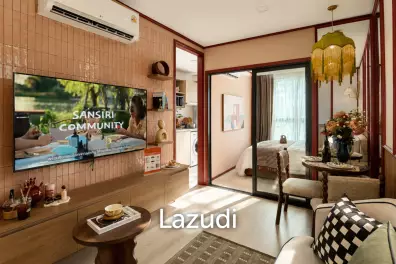 สตูดิโอ 1 ห้องน้ำ 24.50 ตรม. ดีคอนโด วิเต้