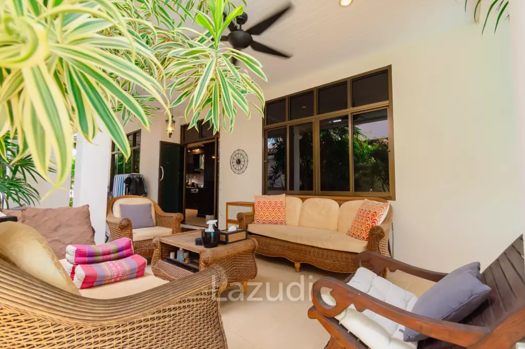 BAAN THAI BEACH VILLAGE :  2 Storey 4 Bed Pool / 3 bed + home office villa near the beach