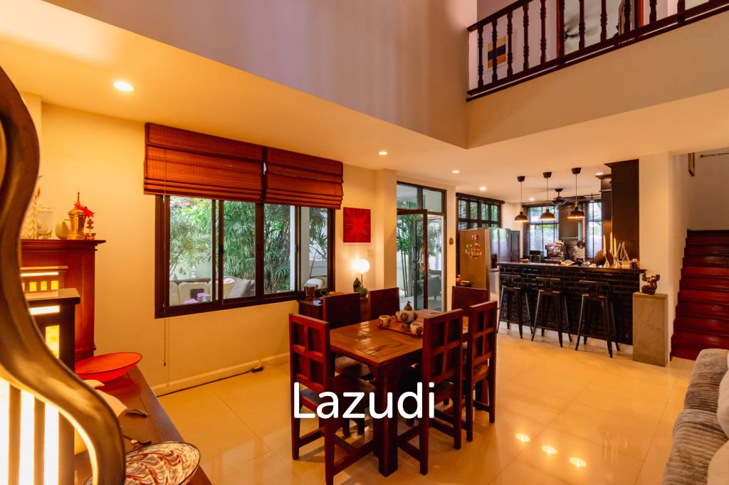 BAAN THAI BEACH VILLAGE :  2 Storey 3 Bed Pool villa near the beach