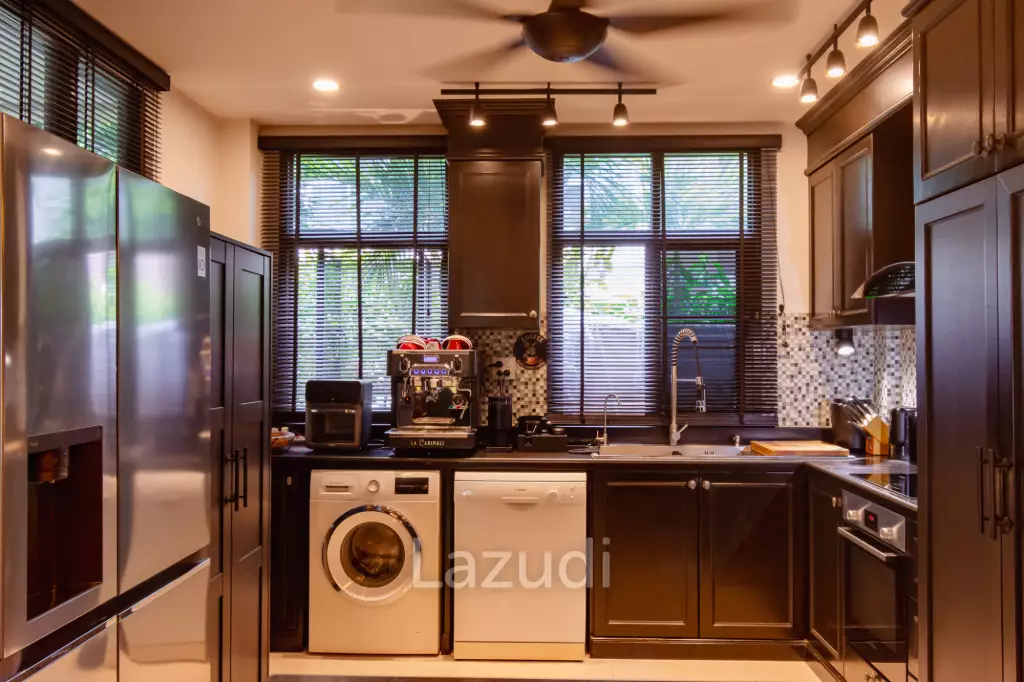 BAAN THAI BEACH VILLAGE :  2 Storey 4 Bed Pool / 3 bed + home office villa near the beach