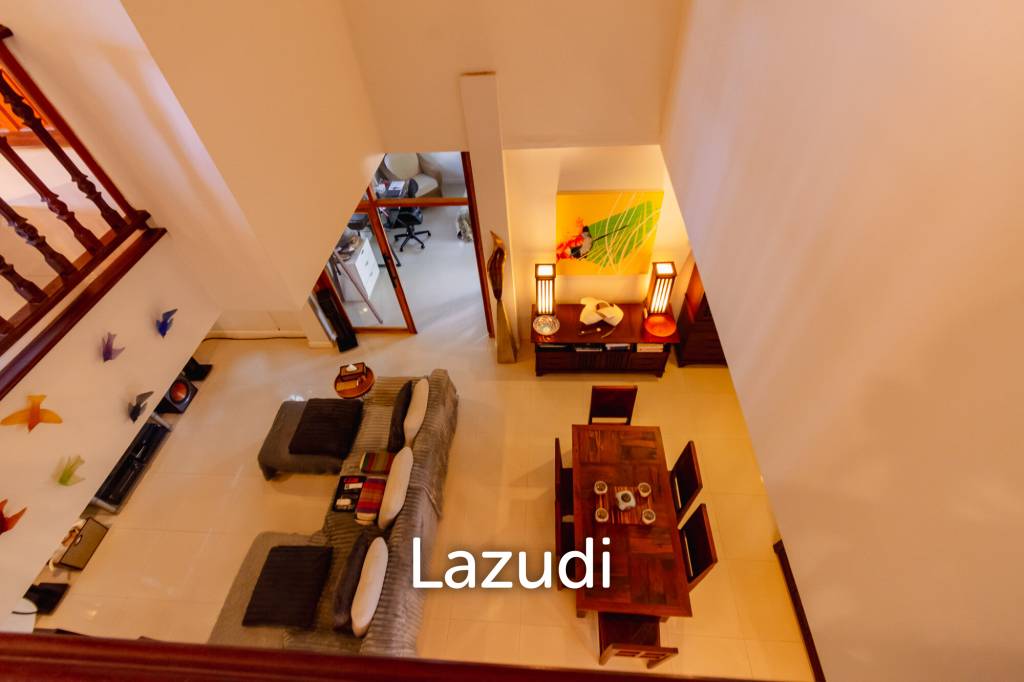 BAAN THAI BEACH VILLAGE :  2 Storey 3 Bed Pool villa near the beach