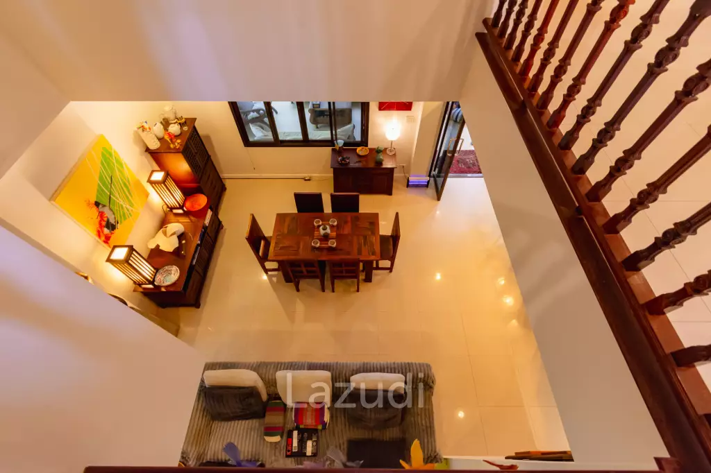 BAAN THAI BEACH VILLAGE :  2 Storey 4 Bed Pool / 3 bed + home office villa near the beach